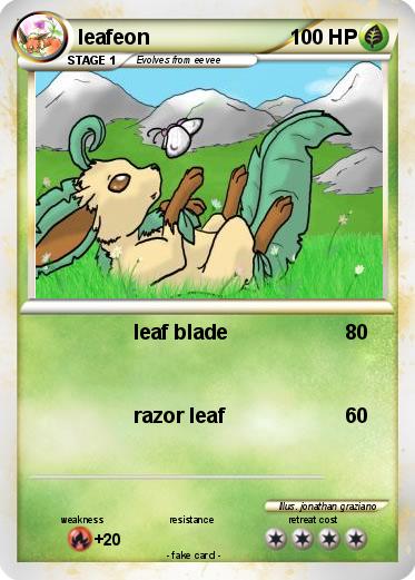 Pokemon leafeon