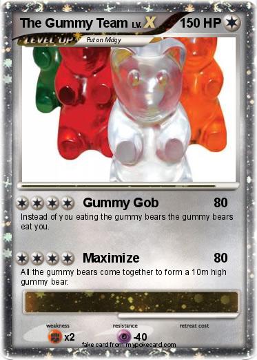 Pokemon The Gummy Team