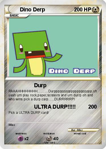 Pokemon Dino Derp