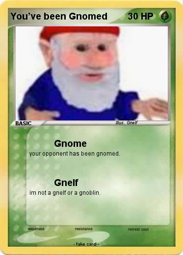 Pokemon You ve been Gnomed