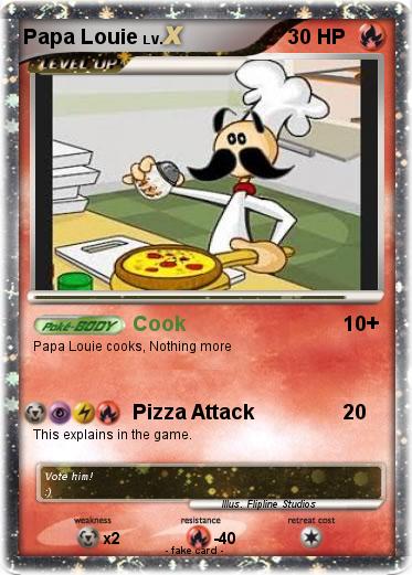 Pokemon Papa Louie 11