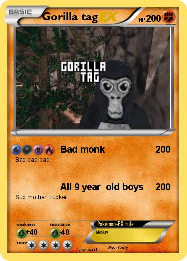 Pokemon Gorilla tag