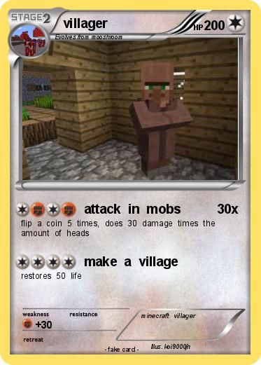 Pokemon villager
