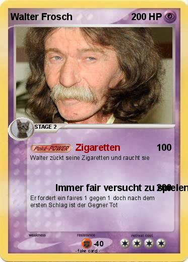 Pokemon Walter Frosch