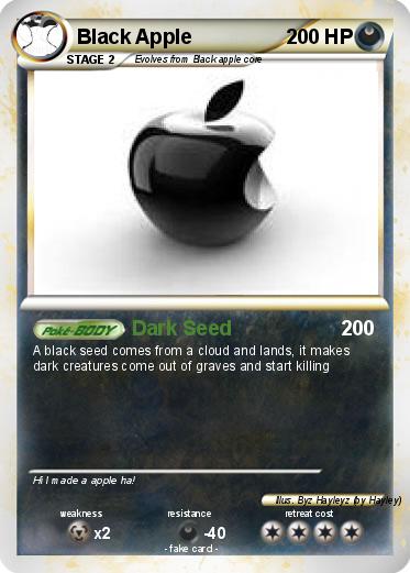 Pokemon Black Apple