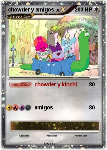 Pokemon chowder y amigos