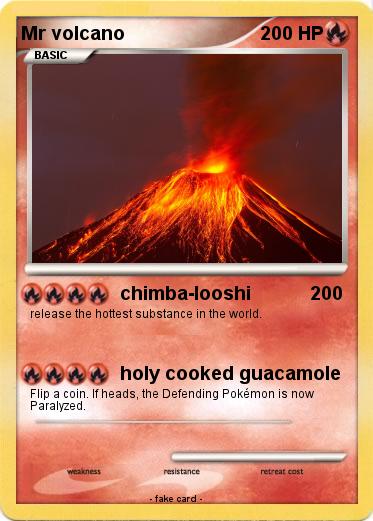 Pokemon Mr volcano 3