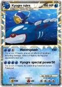 Kyogre rules