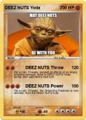 DEEZ NUTS Yoda