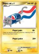 Pepsi cat