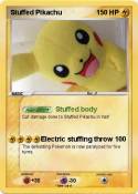Stuffed Pikachu