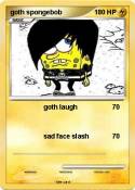 goth spongebob