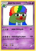 pepe the clwon