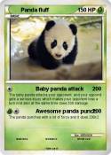 Panda fluff