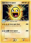 Pokemon Space Epic Face 250