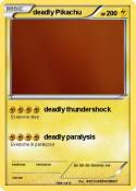 deadly Pikachu