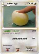 rubber egg