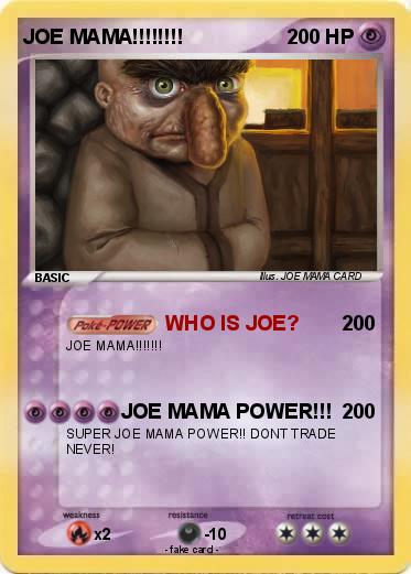 Pokemon Joe Mama 85