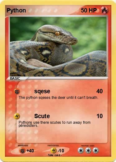 Pokemon Python