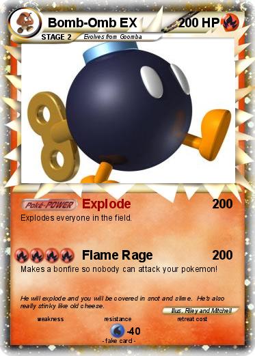 Pokemon Bomb-Omb EX