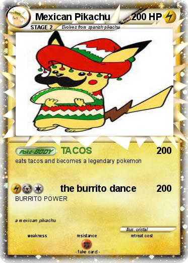 Pokemon Mexican Pikachu 1