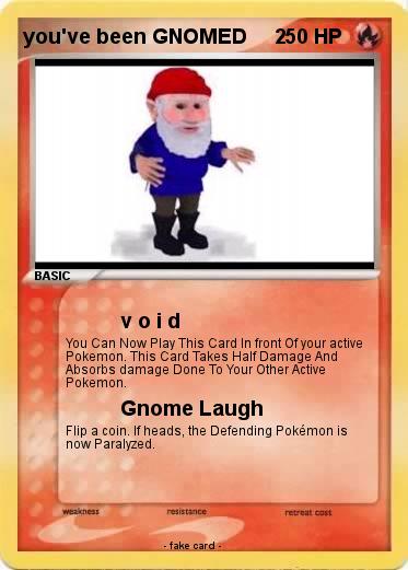 Pokemon you ve been GNOMED 2