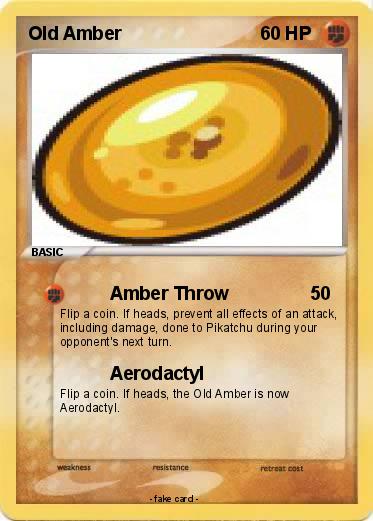 Pokemon Old Amber 1