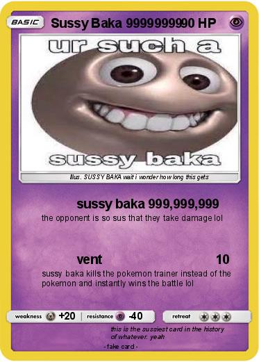 Pokemon Sussy Baka 99999999