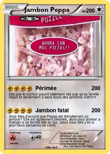 Pokemon Jambon Peppa