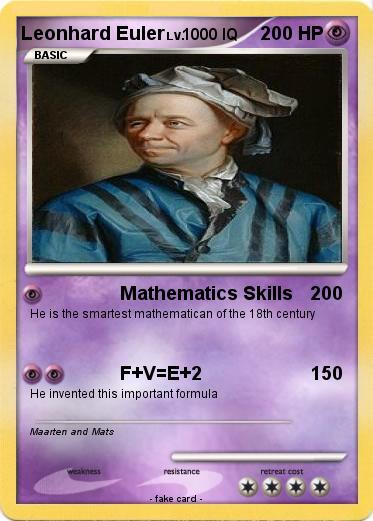 Pokemon Leonhard Euler