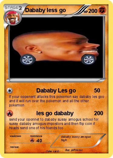 Pokemon Dababy less go