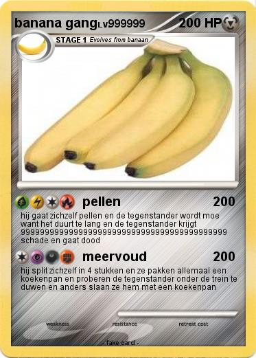 Pokemon banana gang