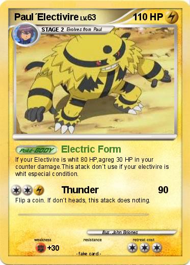 Anybody else think of Electivire as some sort of Oni? : r/pokemon