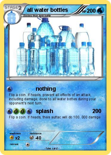 Pokemon all water bottles