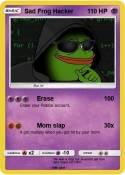 Sad Frog Hacker