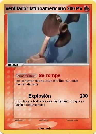 Pokemon Ventilador latinoamericano