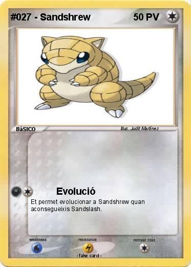 Pokemon #027 - Sandshrew