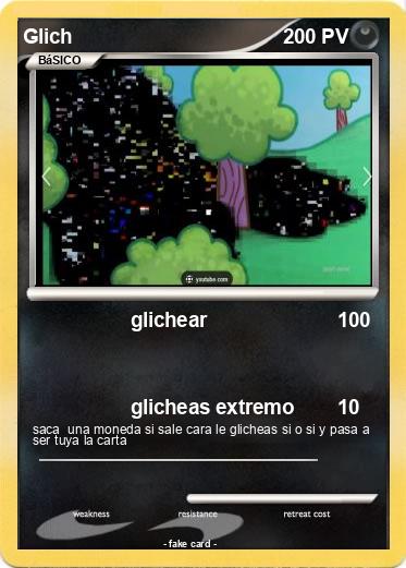 Pokemon Glich