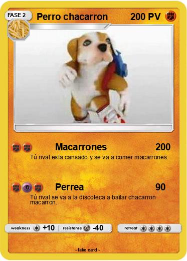 Pokemon Perro chacarron