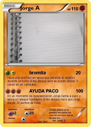 Pokemon Jorge A