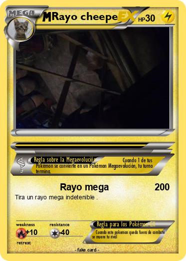 Pokemon Rayo cheepe