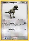 Tiranosaurio de