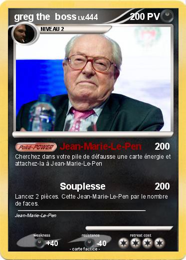 Pokemon Jean Marie Le Pen 15