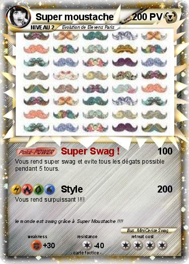 Pokemon Super moustache