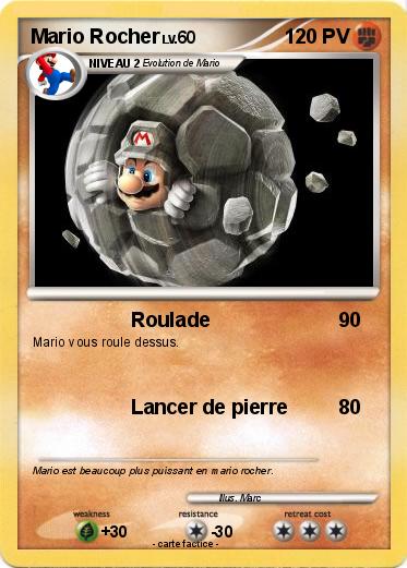 Pokemon Mario Rocher