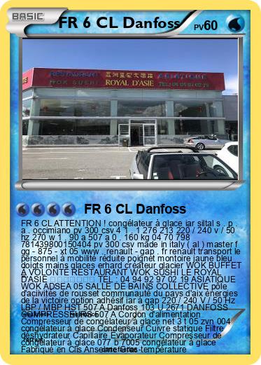 Pokemon FR 6 CL Danfoss
