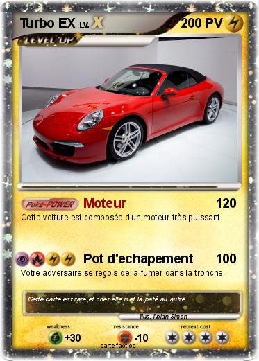 Carte Pokémon Turbo rare