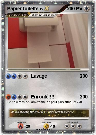 Pokemon Papier toilette