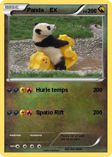 Pokemon Panda    EX