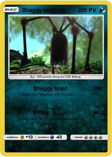 Pokemon Shaggy longlegs